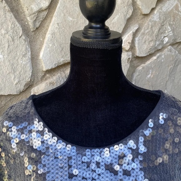 Studio‎ Y Sequin Top Size M - Picture 4 of 9